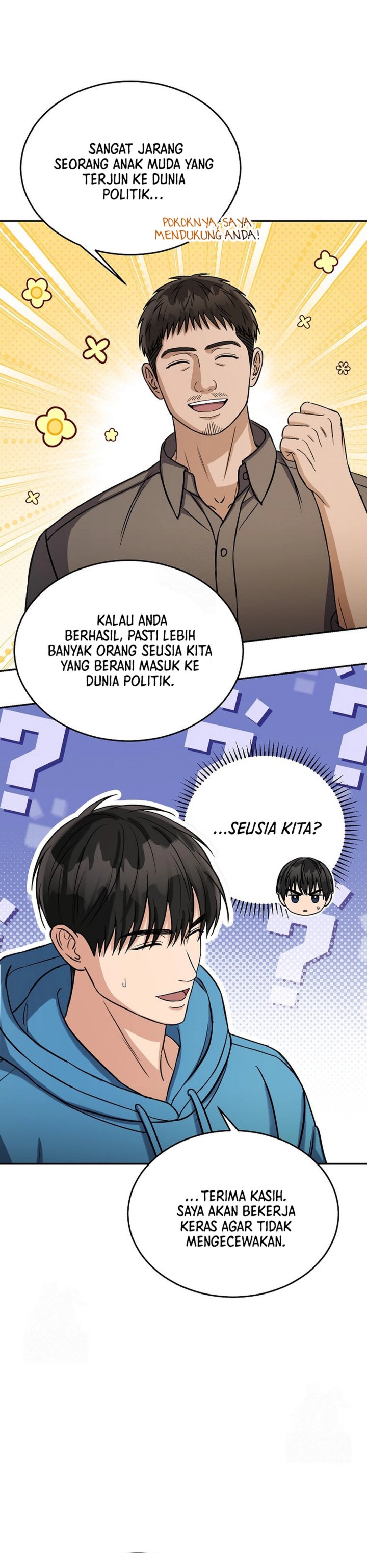The Congressman Gives Me Good News! Chapter 40 Bahasa Indonesia