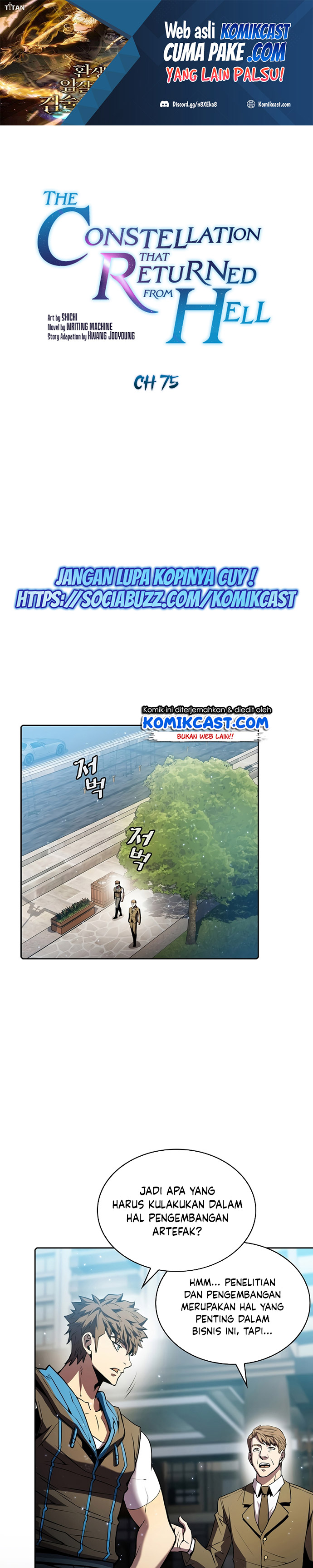 The Constellation that Returned from Hell chapter 75