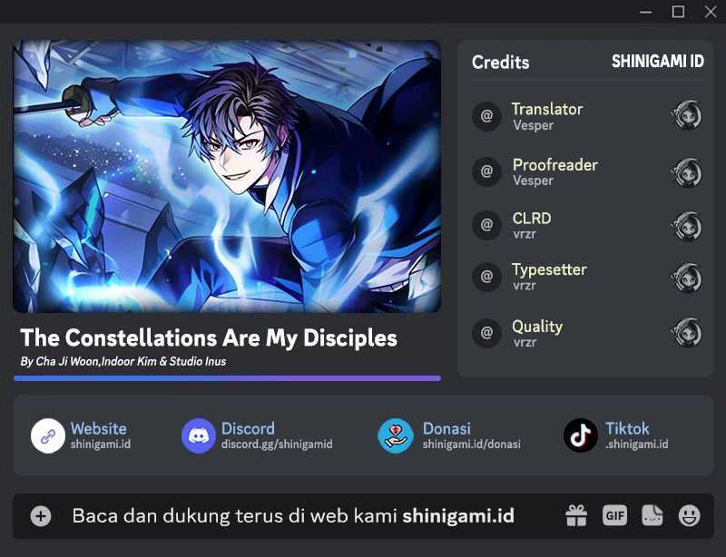 The Constellations Are My Disciples Chapter 40 Bahasa Indonesia