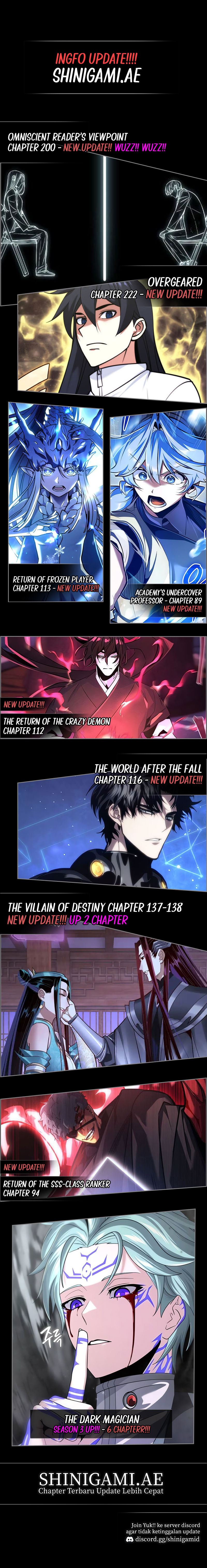 The Constellations Are My Disciples Chapter 59 Bahasa Indonesia