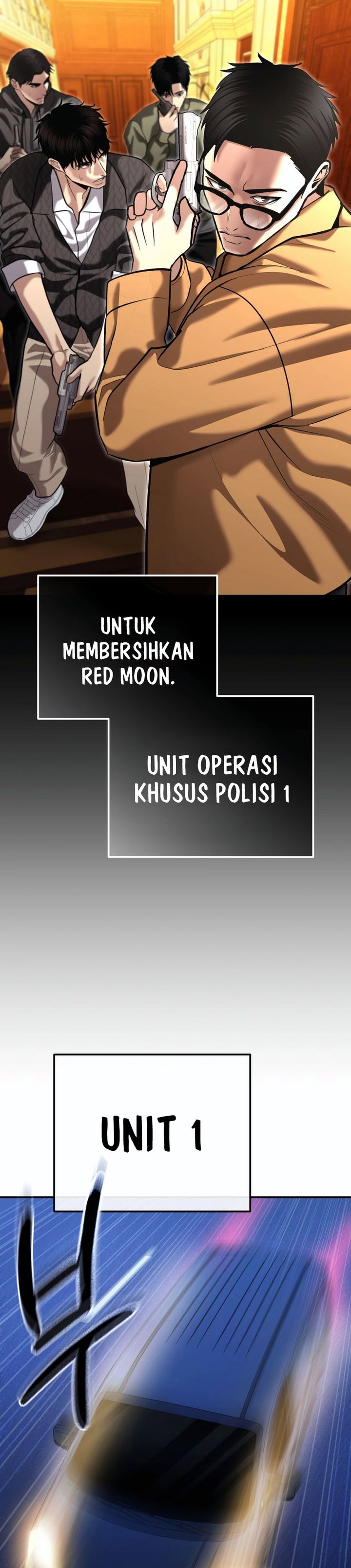 The Cop Is Too Strong Chapter 48 Bahasa Indonesia