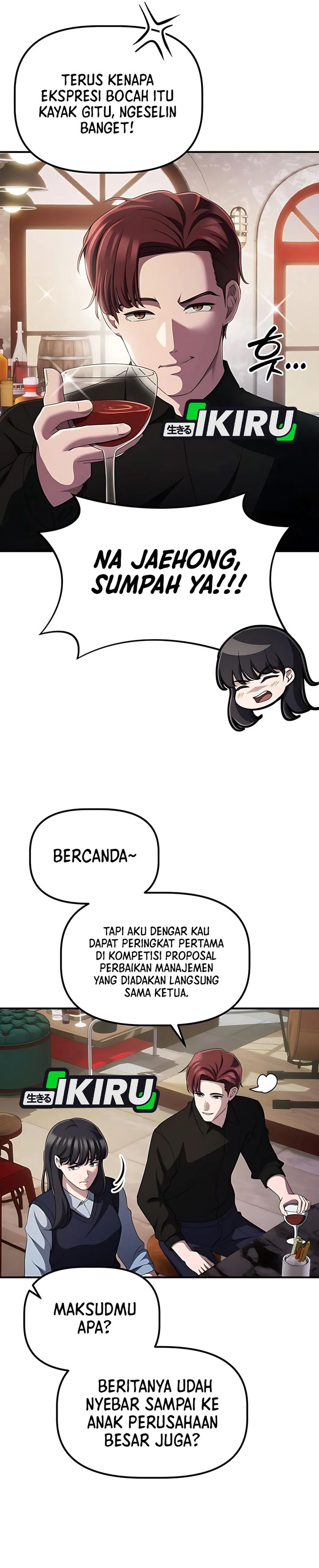 The Corporate Underdog Who Does Everything Right Chapter 51 Bahasa Indonesia