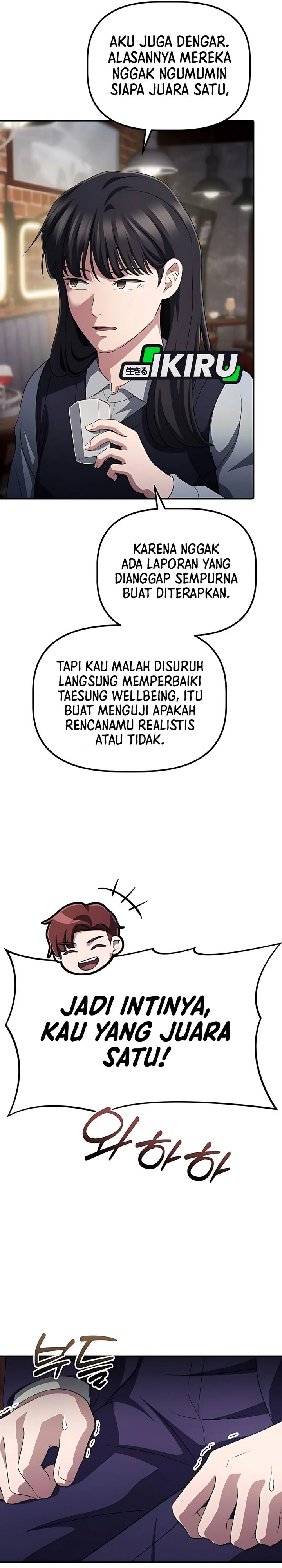 The Corporate Underdog Who Does Everything Right Chapter 51 Bahasa Indonesia