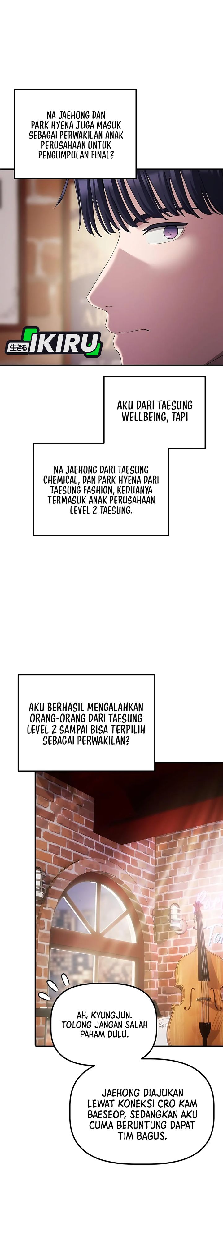 The Corporate Underdog Who Does Everything Right Chapter 51 Bahasa Indonesia