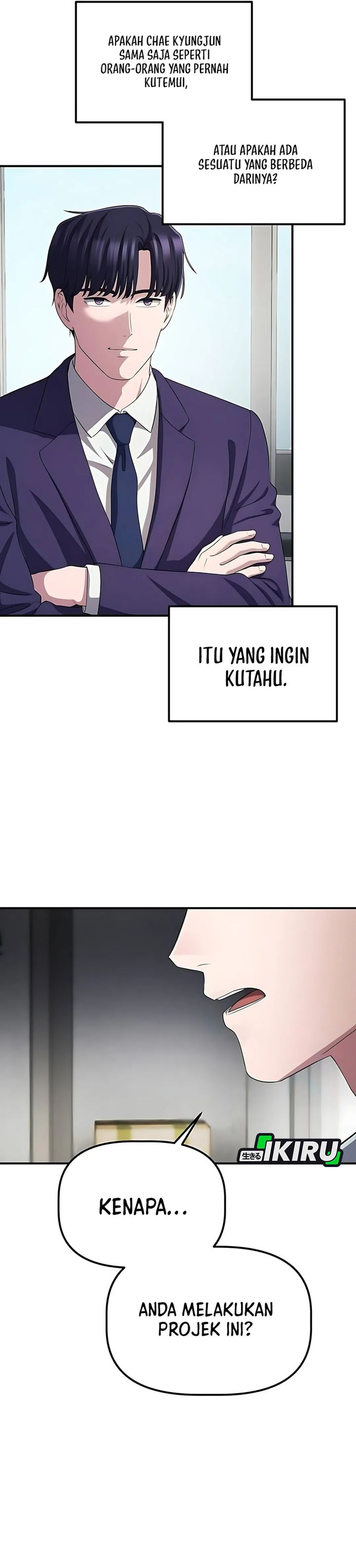 The Corporate Underdog Who Does Everything Right Chapter 54 Bahasa Indonesia