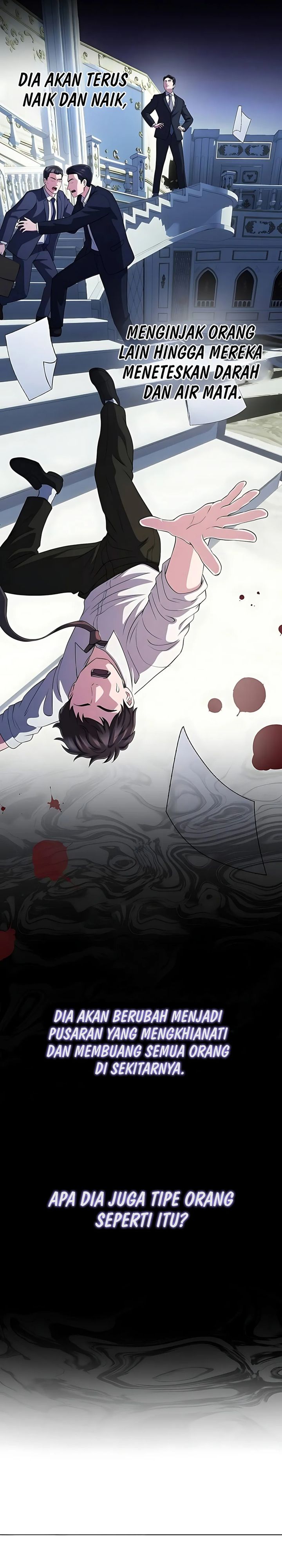 The Corporate Underdog Who Does Everything Right Chapter 54 Bahasa Indonesia