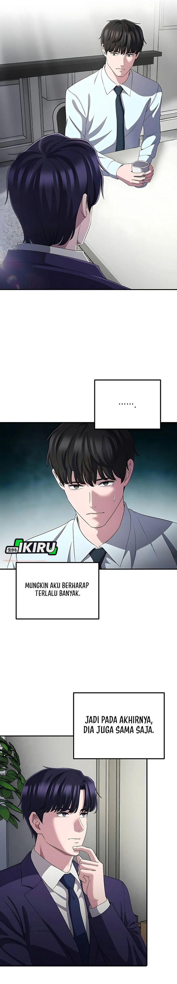 The Corporate Underdog Who Does Everything Right Chapter 54 Bahasa Indonesia