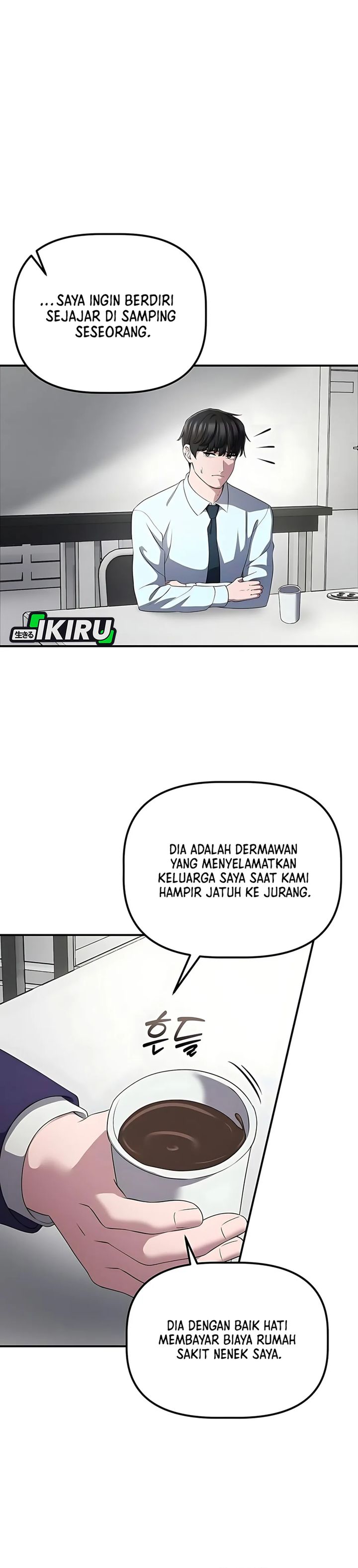 The Corporate Underdog Who Does Everything Right Chapter 54 Bahasa Indonesia