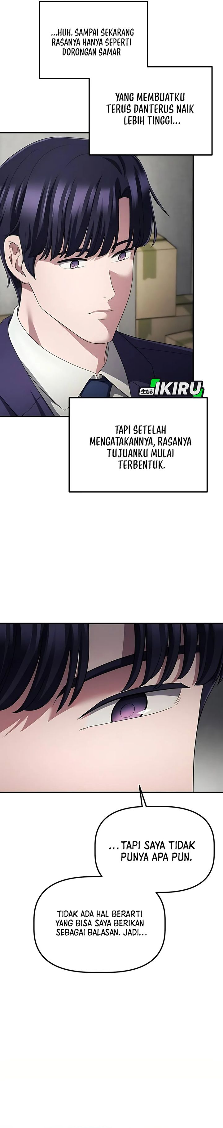 The Corporate Underdog Who Does Everything Right Chapter 54 Bahasa Indonesia