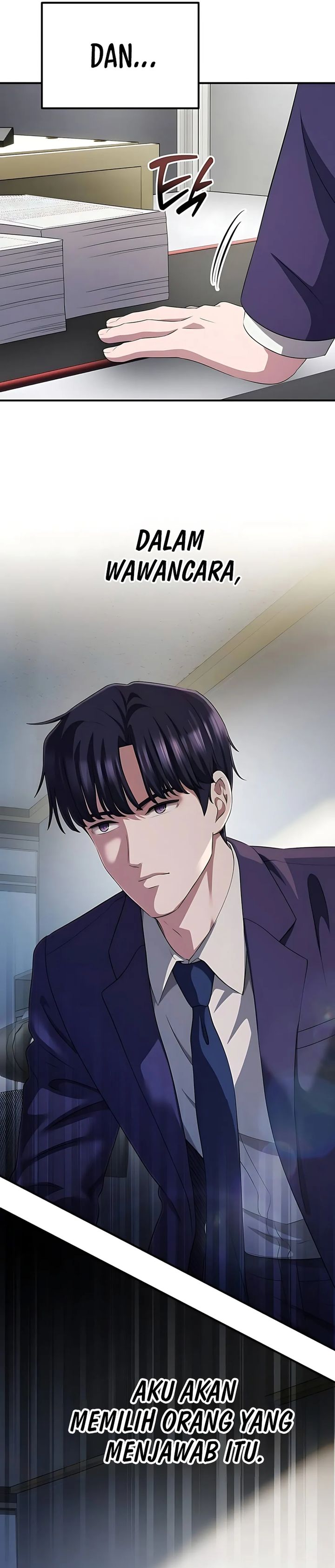 The Corporate Underdog Who Does Everything Right Chapter 54 Bahasa Indonesia