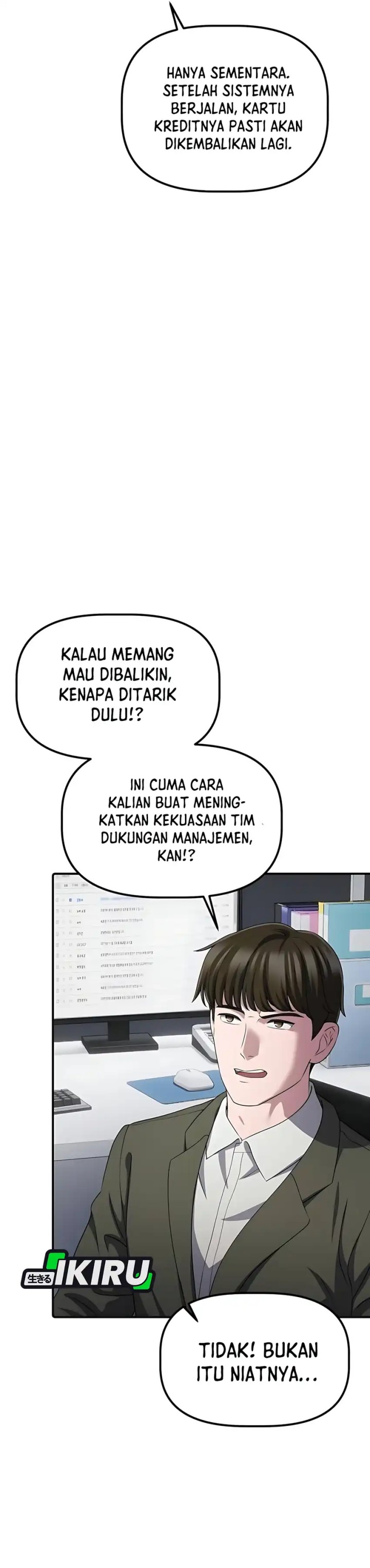 The Corporate Underdog Who Does Everything Right Chapter 56 Bahasa Indonesia