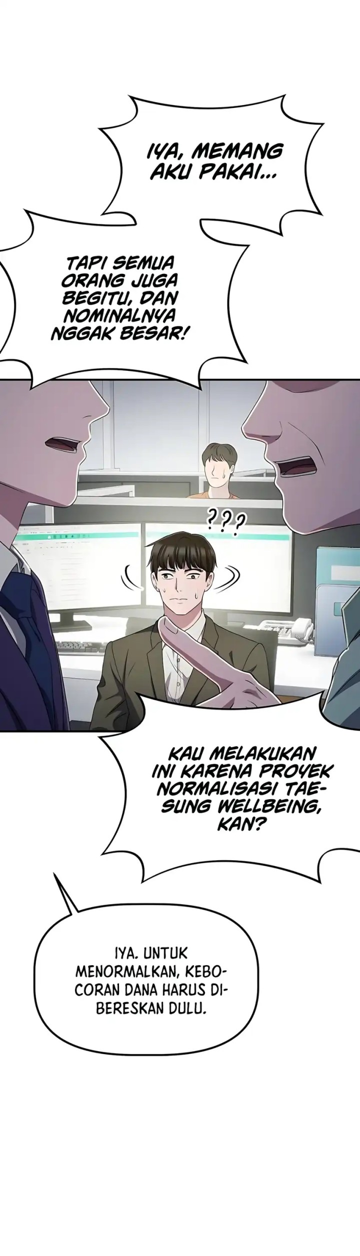 The Corporate Underdog Who Does Everything Right Chapter 56 Bahasa Indonesia