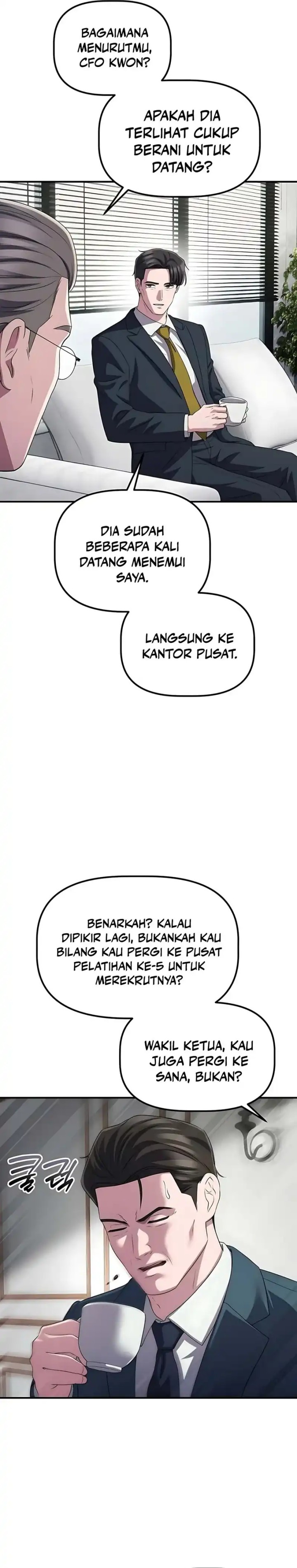 The Corporate Underdog Who Does Everything Right Chapter 57 Bahasa Indonesia