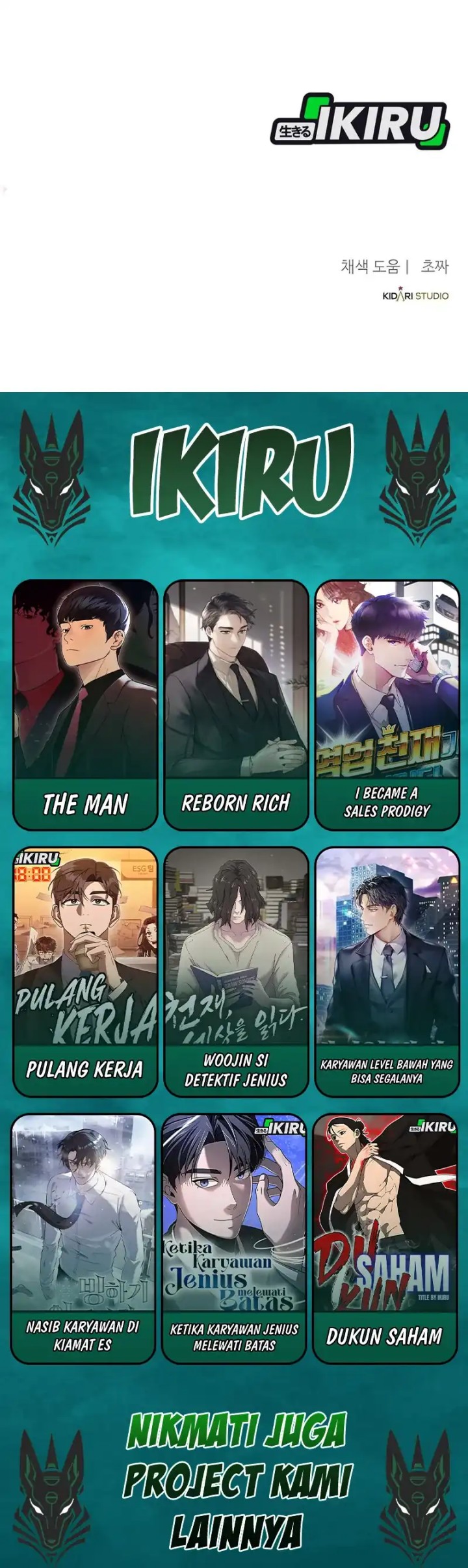 The Corporate Underdog Who Does Everything Right Chapter 57 Bahasa Indonesia