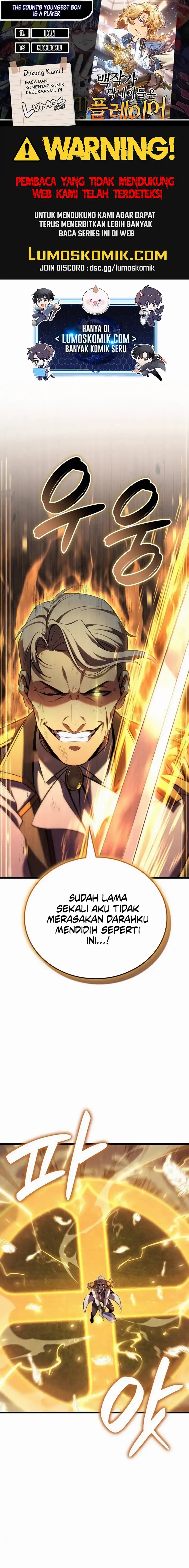 The Count’s Youngest Son Is A Player Chapter 128 Bahasa Indonesia