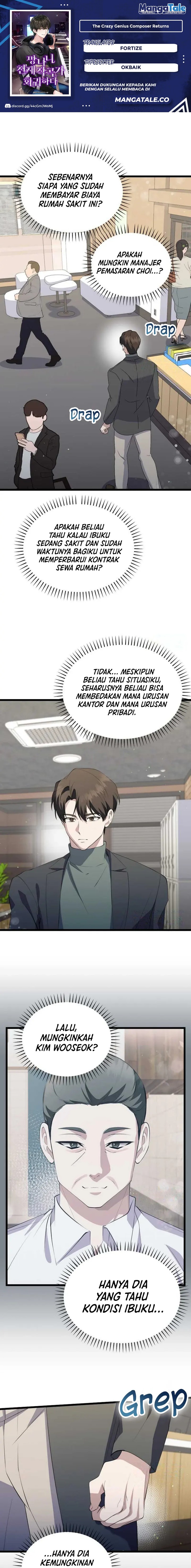 The Crazy Genius Composer Returns Chapter 21 Bahasa Indonesia