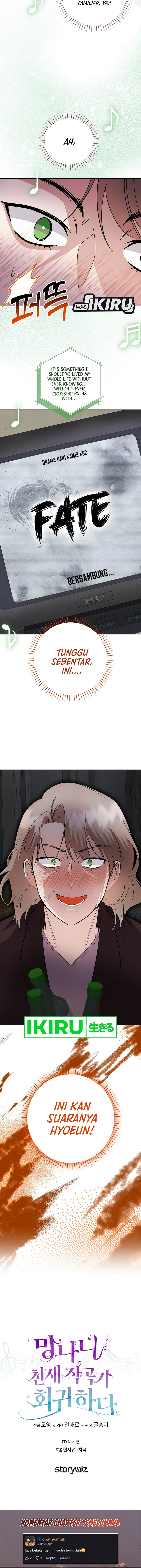 The Crazy Genius Composer Returns Chapter 84 Bahasa Indonesia