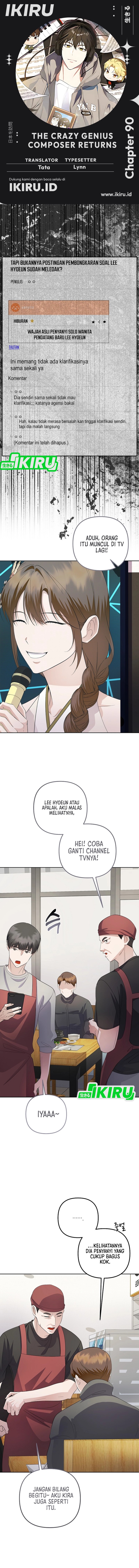 The Crazy Genius Composer Returns chapter 90