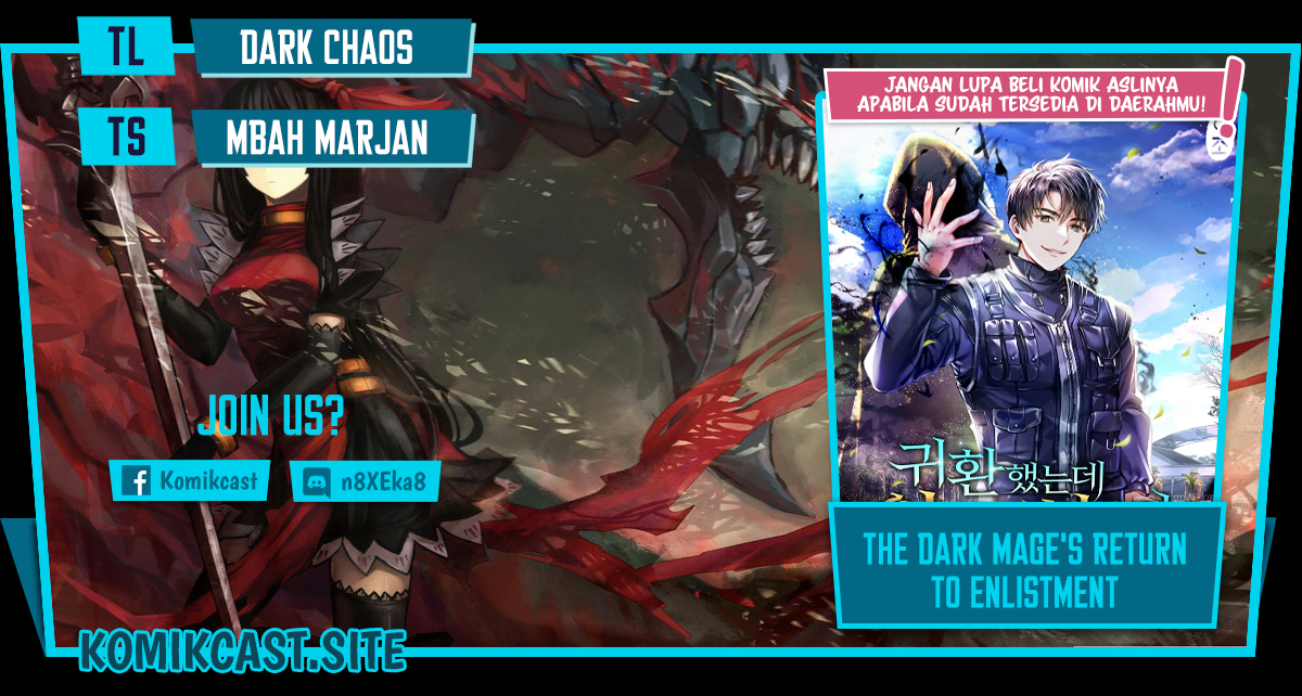 The Dark Mage’s Return to Enlistment chapter 3
