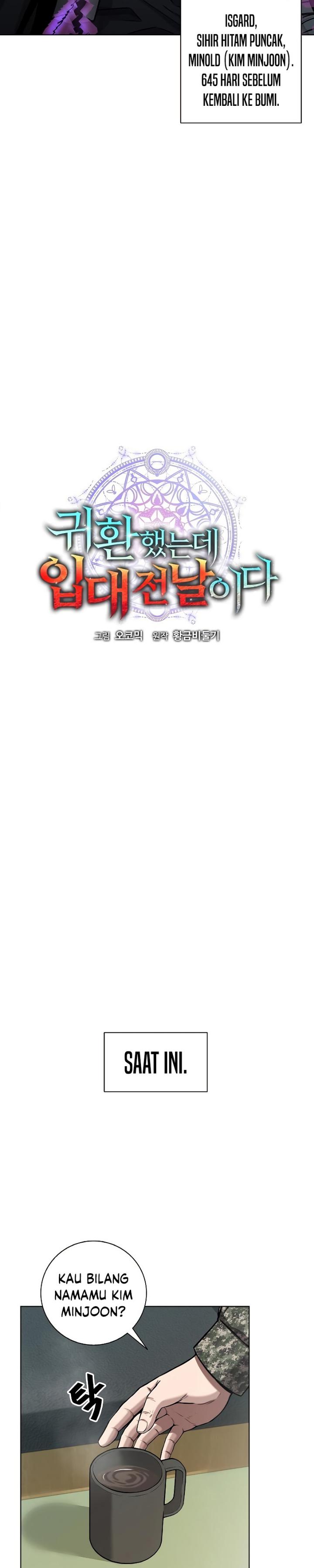 The Dark Mage’s Return to Enlistment chapter 3
