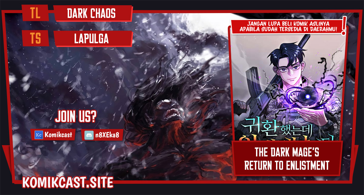 The Dark Mage’s Return to Enlistment chapter 6