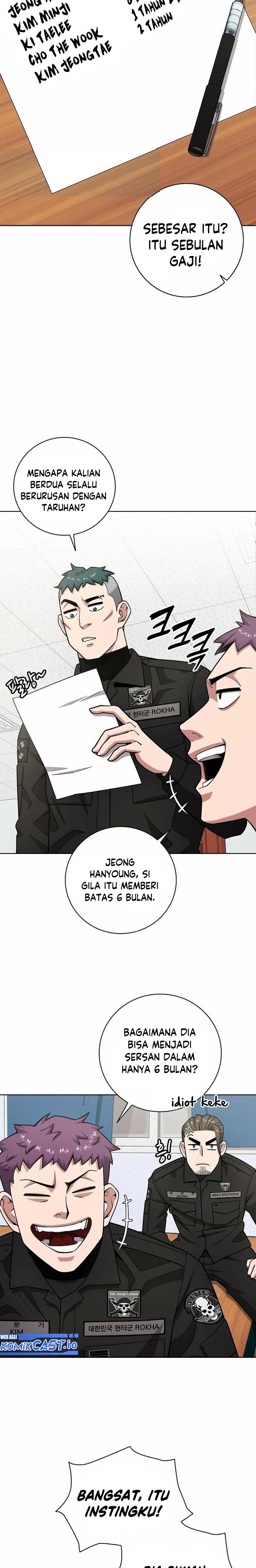 The Dark Mage’s Return to Enlistment Chapter 21 Bahasa Indonesia