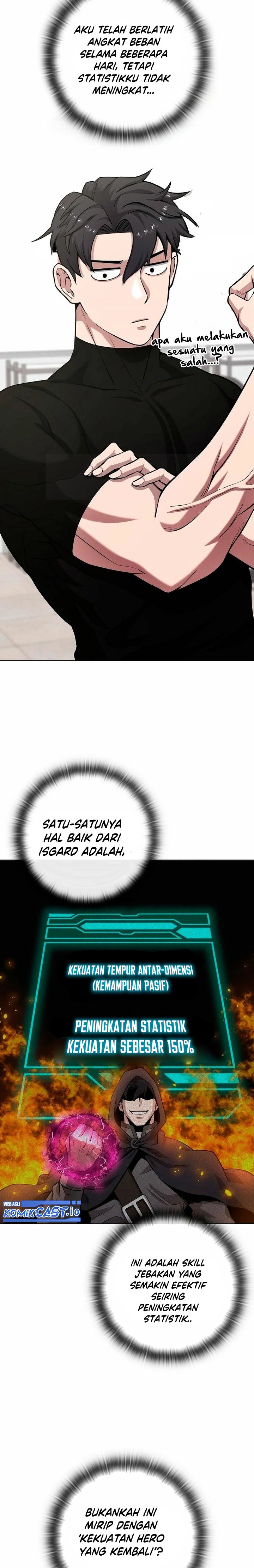 The Dark Mage’s Return to Enlistment Chapter 21 Bahasa Indonesia