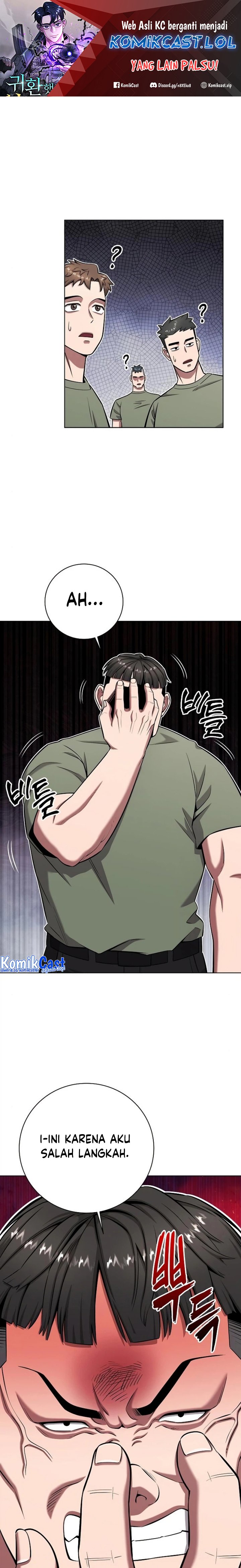 The Dark Mage’s Return to Enlistment Chapter 41 Bahasa Indonesia