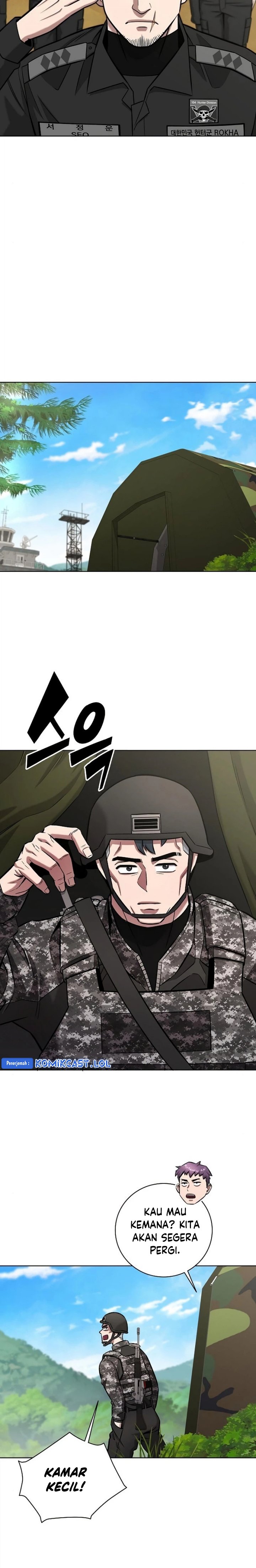 The Dark Mage’s Return to Enlistment Chapter 41 Bahasa Indonesia