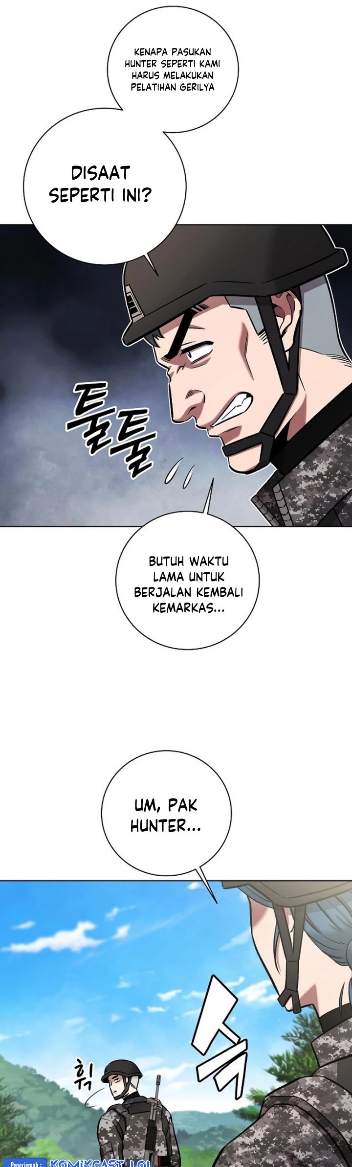 The Dark Mage’s Return to Enlistment Chapter 41 Bahasa Indonesia