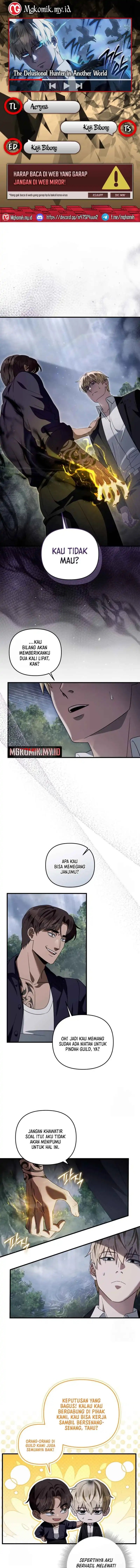 The Delusional Hunter in Another World Chapter 46 Bahasa Indonesia