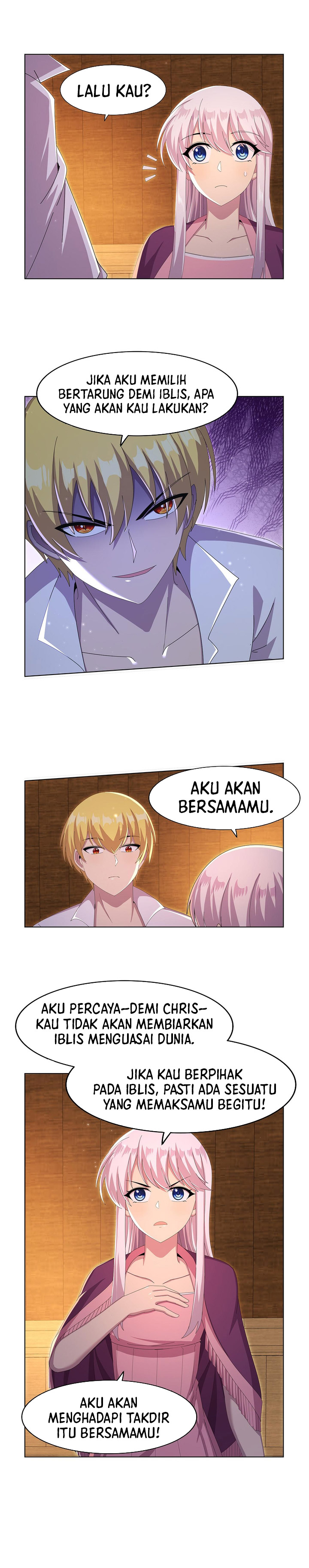 The Demon King Who Lost His Job Chapter 449 Bahasa Indonesia