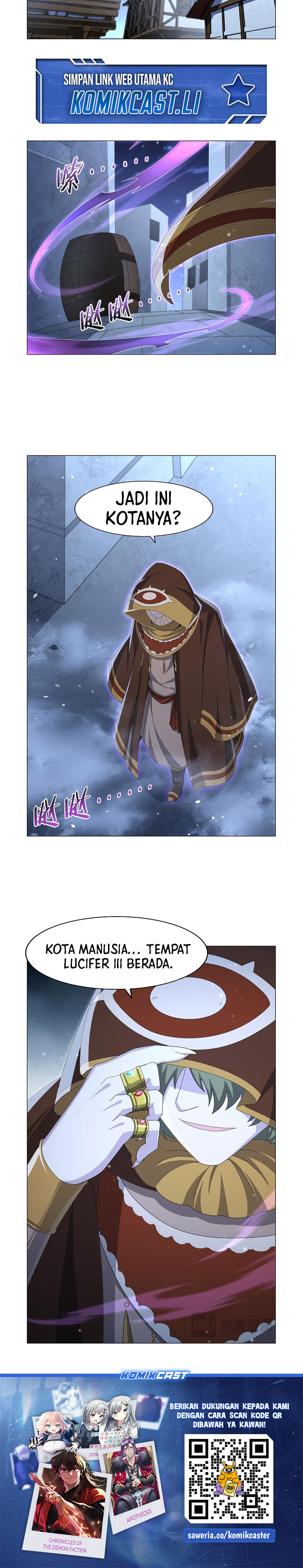 The Demon King Who Lost His Job Chapter 449 Bahasa Indonesia