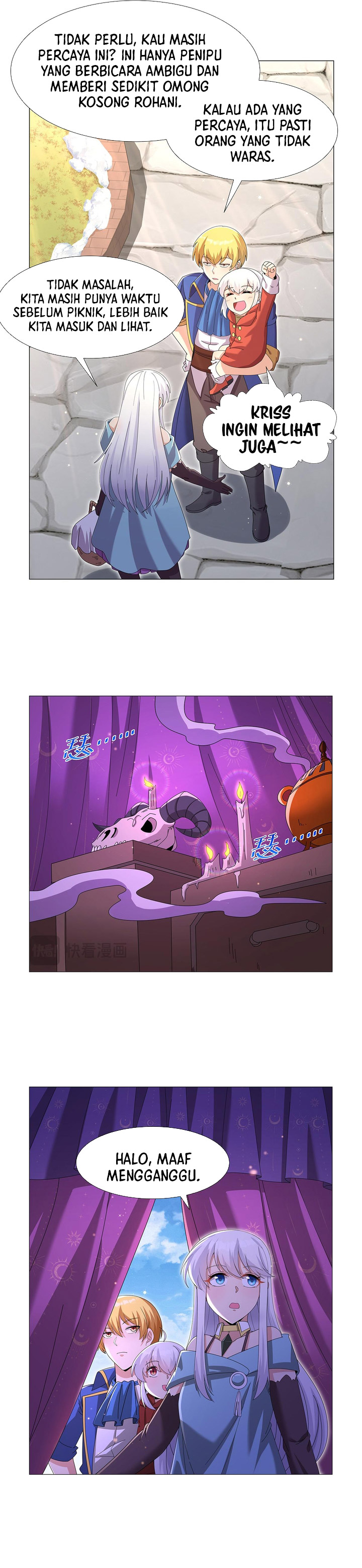 The Demon King Who Lost His Job Chapter 450 Bahasa Indonesia