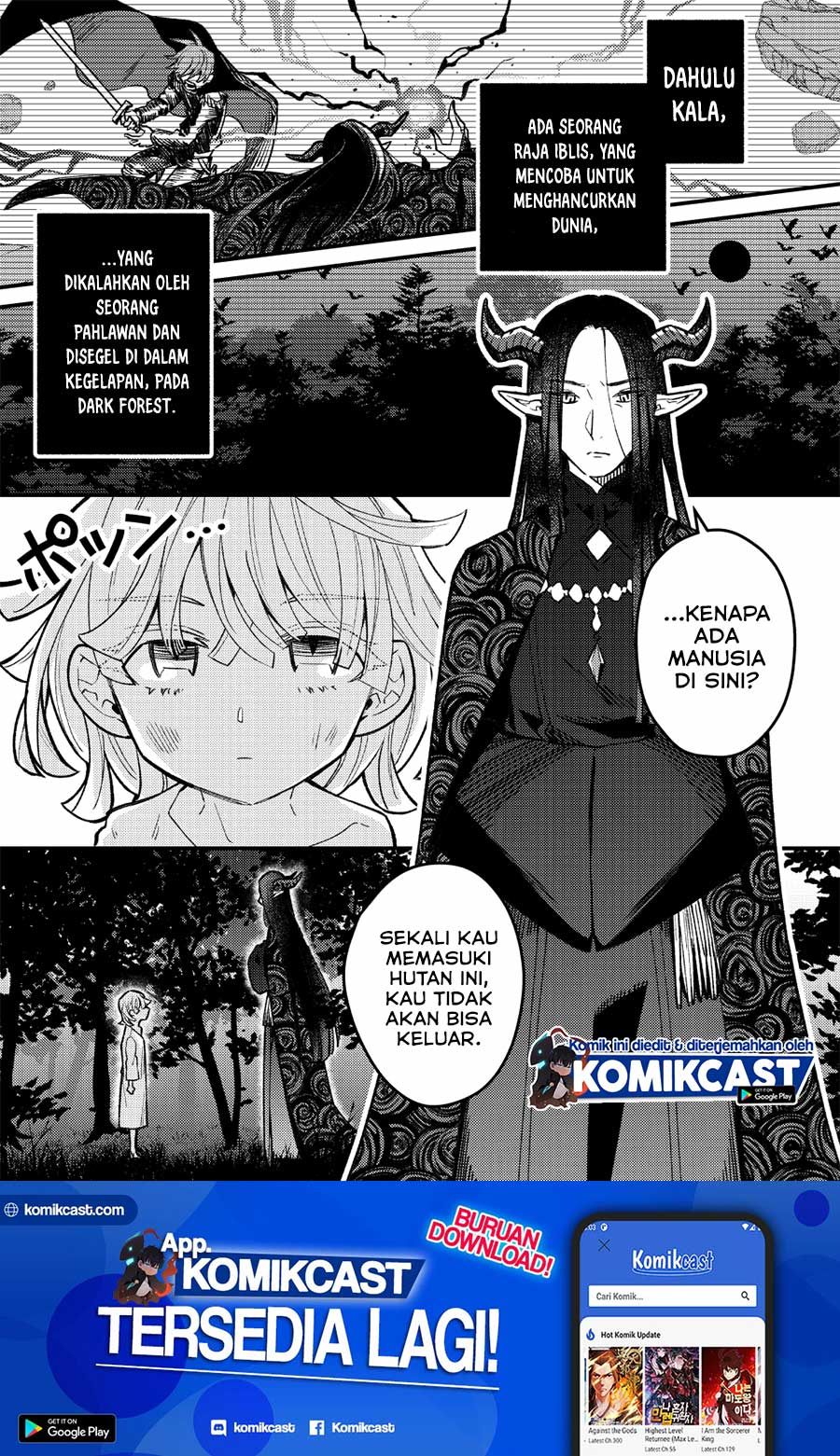The Demon Lord, Defeated by the Hero, and the Slave Girl Chapter 00 Bahasa Indonesia