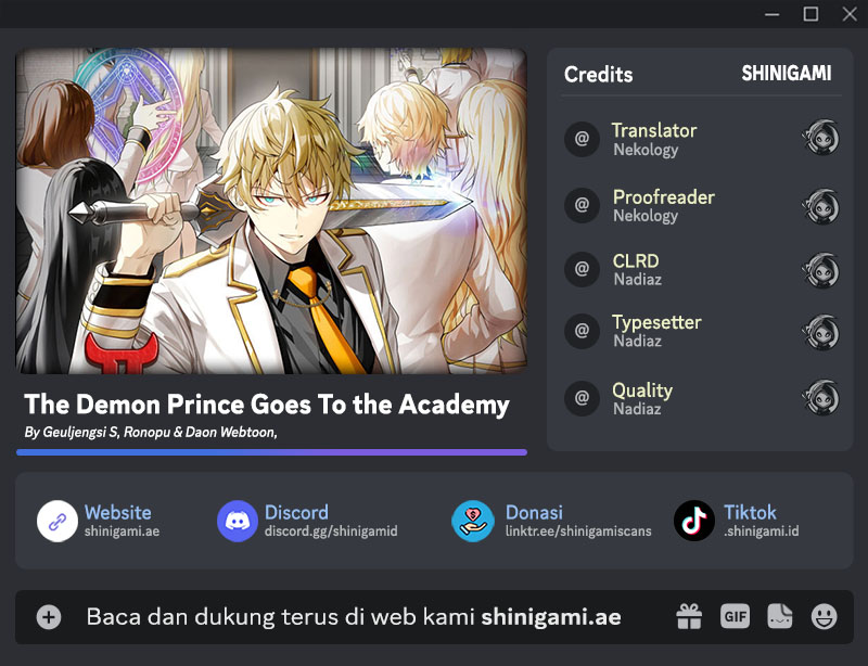 The Demon Prince Goes to the Academy chapter 57