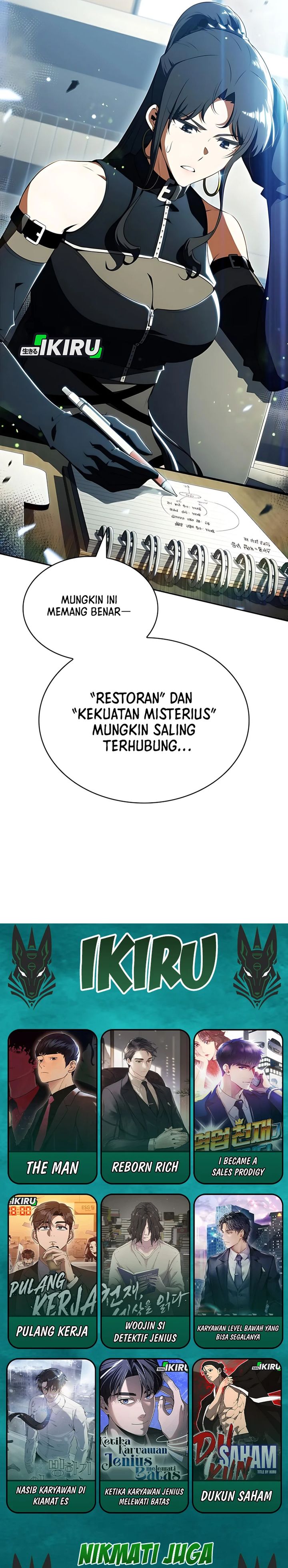 The Demon Slayer’s Restaurant Chapter 36 Bahasa Indonesia