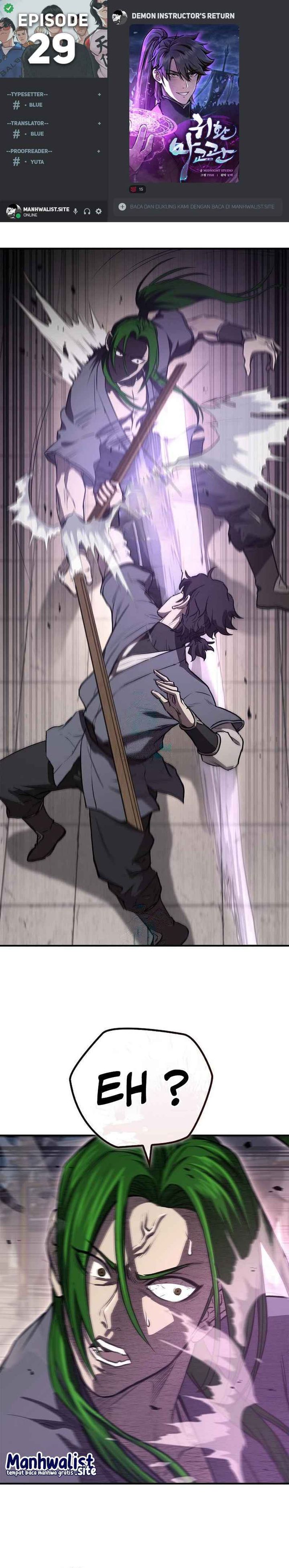 The Demonic Cult Instructor Returns Chapter 29 Bahasa Indonesia