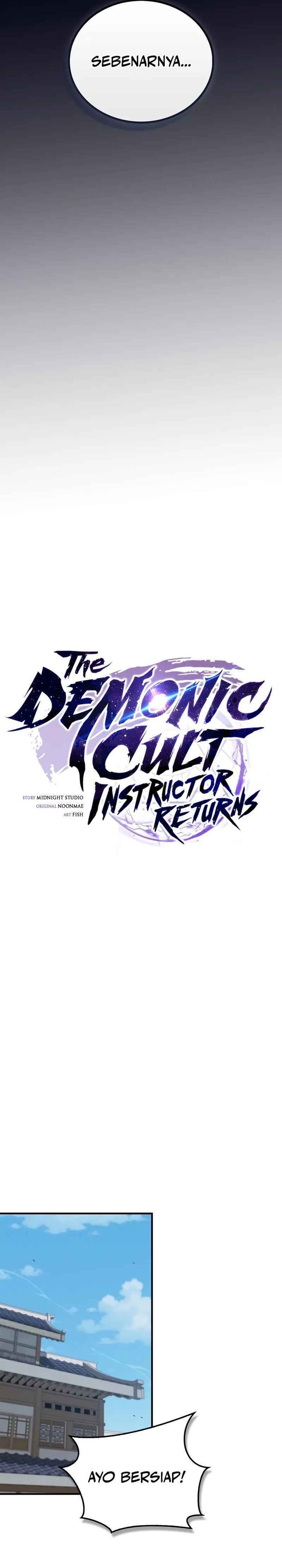 The Demonic Cult Instructor Returns Chapter 32 Bahasa Indonesia