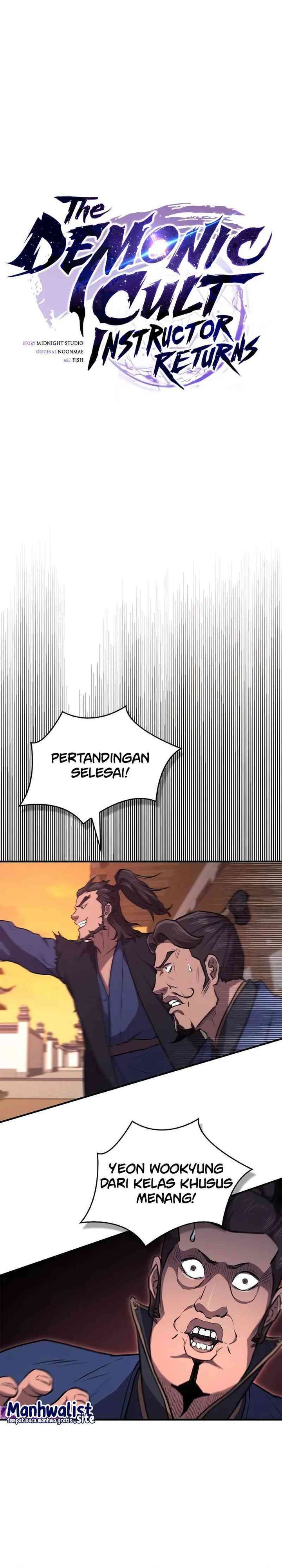 The Demonic Cult Instructor Returns Chapter 37 Bahasa Indonesia