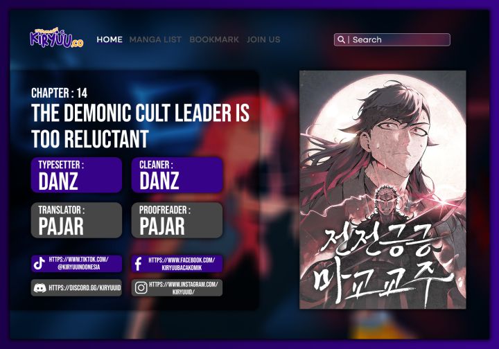 The Demonic Cult Leader Is Too Reluctant Chapter 14 Bahasa Indonesia