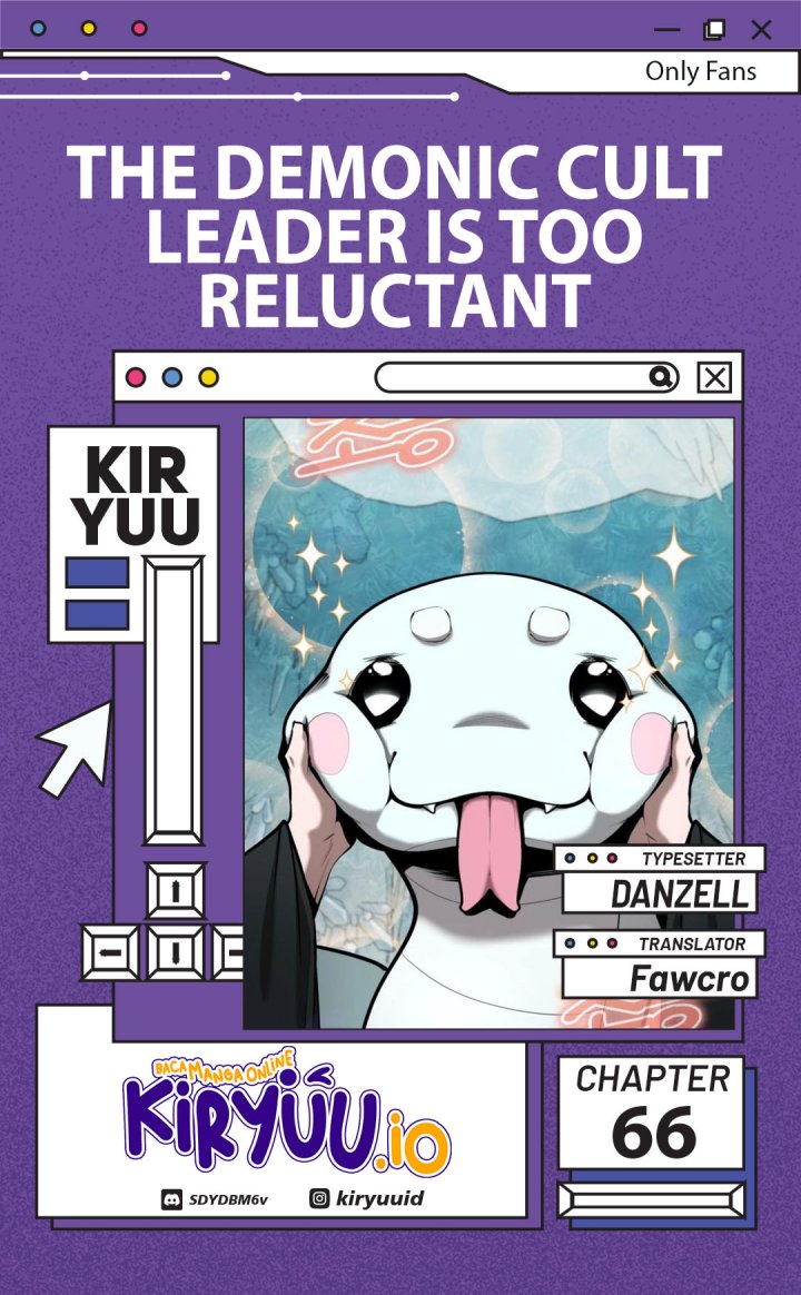 The Demonic Cult Leader Is Too Reluctant Chapter 66 Bahasa Indonesia