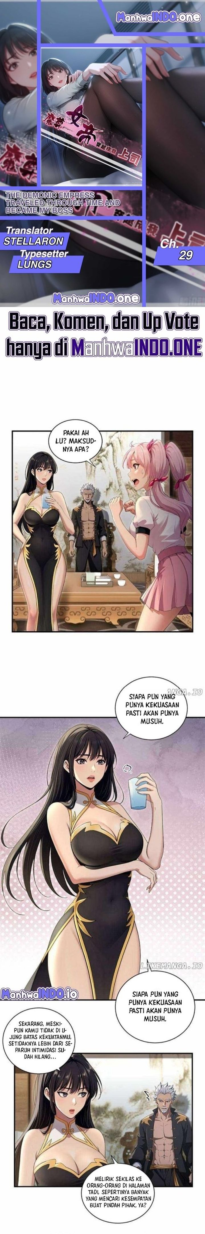 The Demonic Empress Traveled Through Time And Became My Boss chapter 29