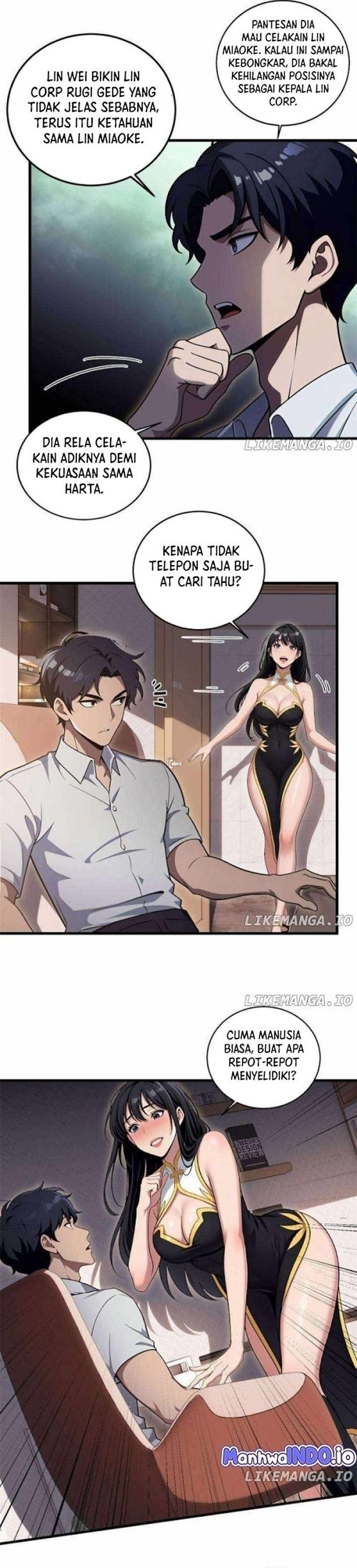 The Demonic Empress Traveled Through Time And Became My Boss Chapter 34 Bahasa Indonesia