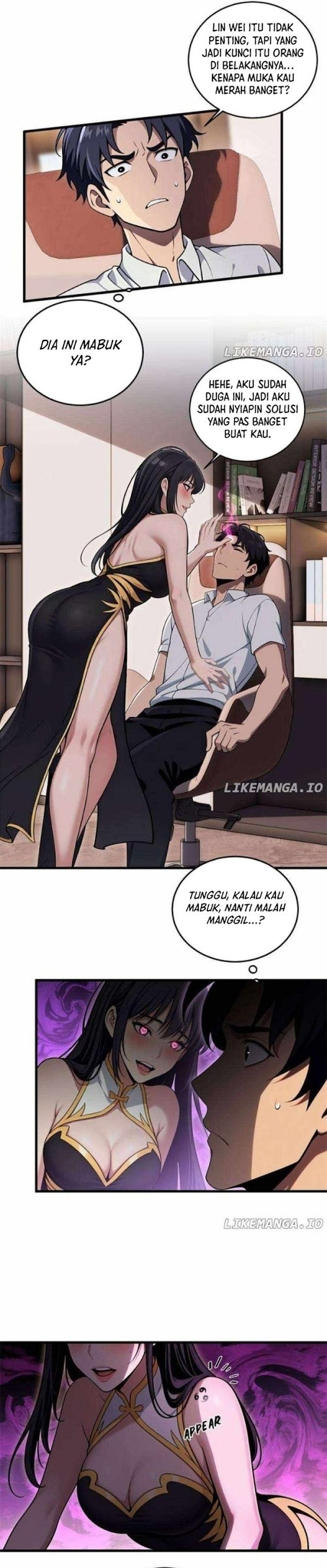 The Demonic Empress Traveled Through Time And Became My Boss Chapter 34 Bahasa Indonesia