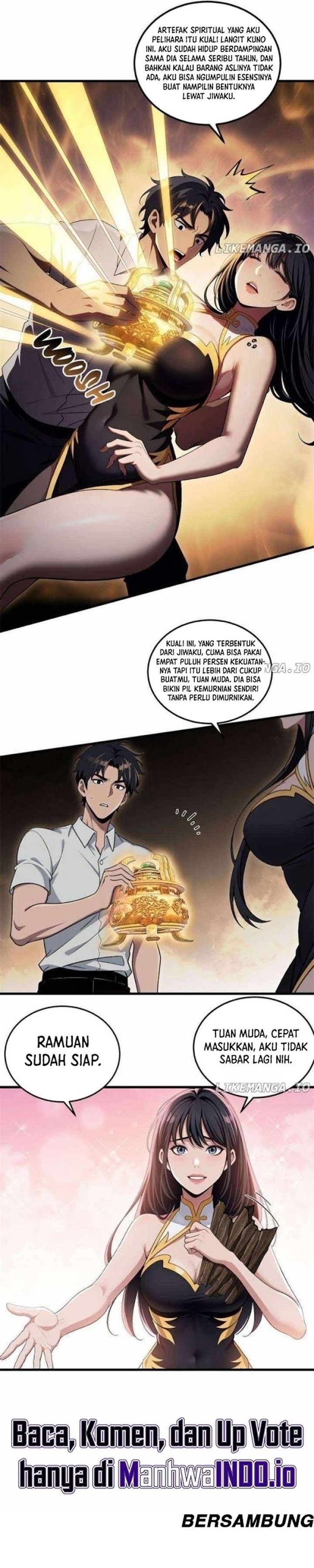 The Demonic Empress Traveled Through Time And Became My Boss Chapter 34 Bahasa Indonesia