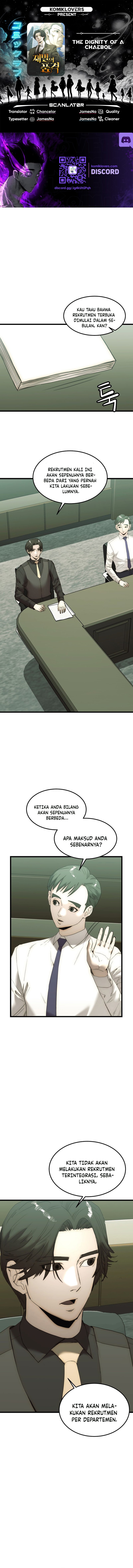 The Dignity of a Chaebol Chapter 13 Bahasa Indonesia
