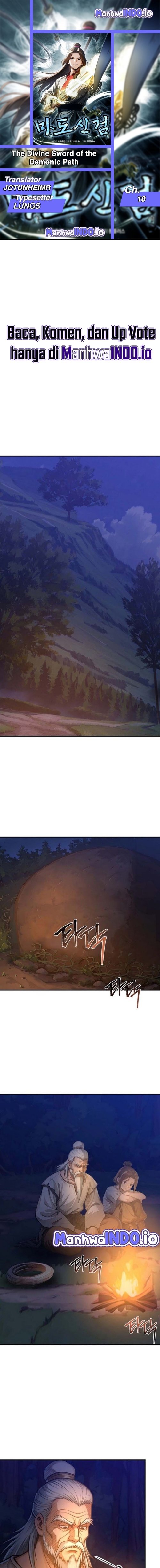 The Divine Sword of the Demonic Path Chapter 10 Bahasa Indonesia