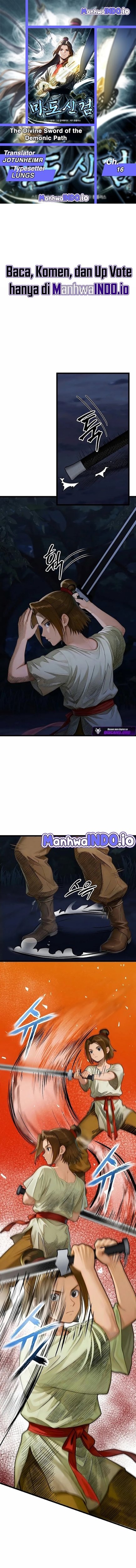 The Divine Sword of the Demonic Path Chapter 16 Bahasa Indonesia