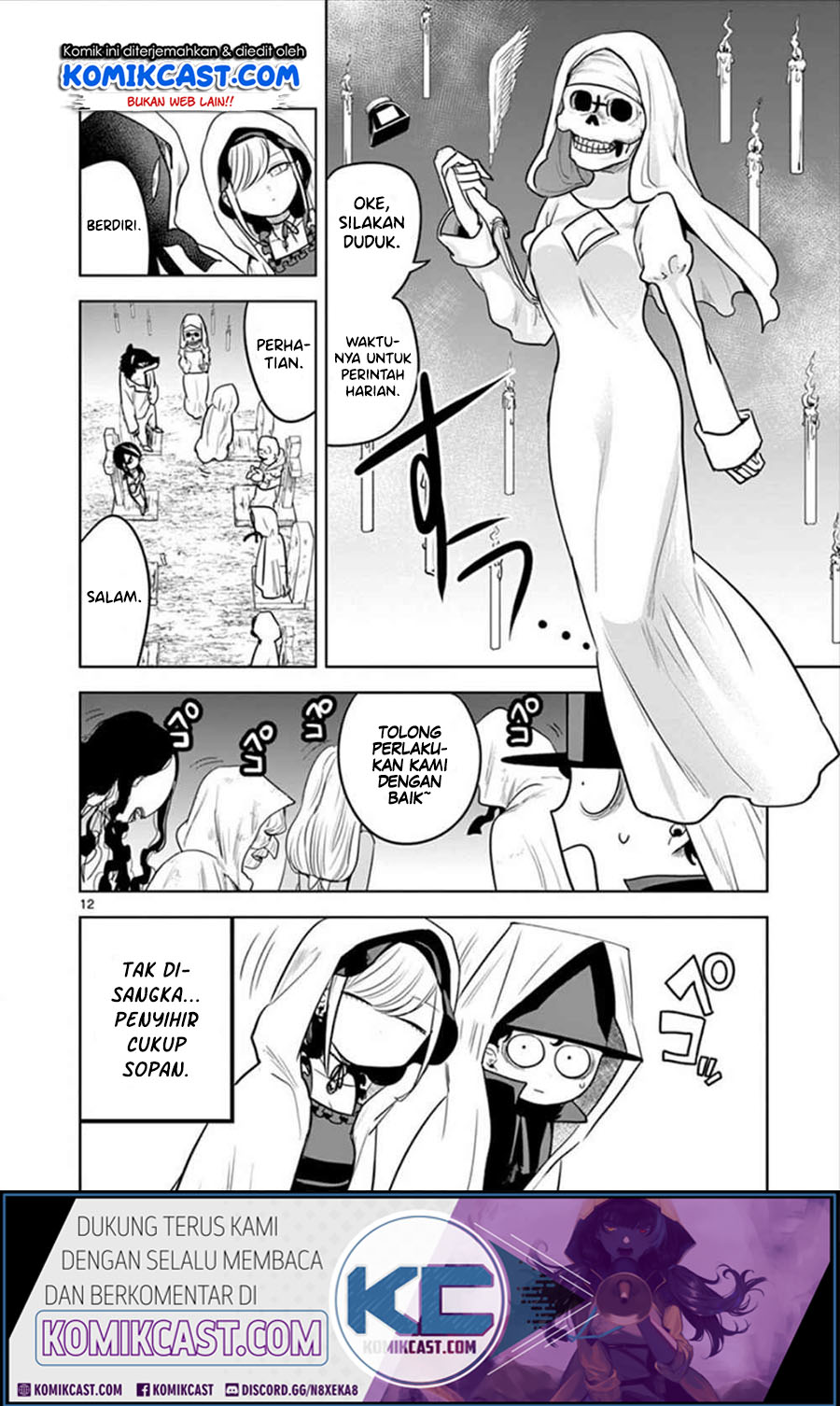 The Duke of Death and his Black Maid Chapter 38 Bahasa Indonesia